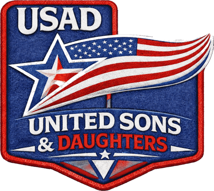 United Sons and Daughters shield logo